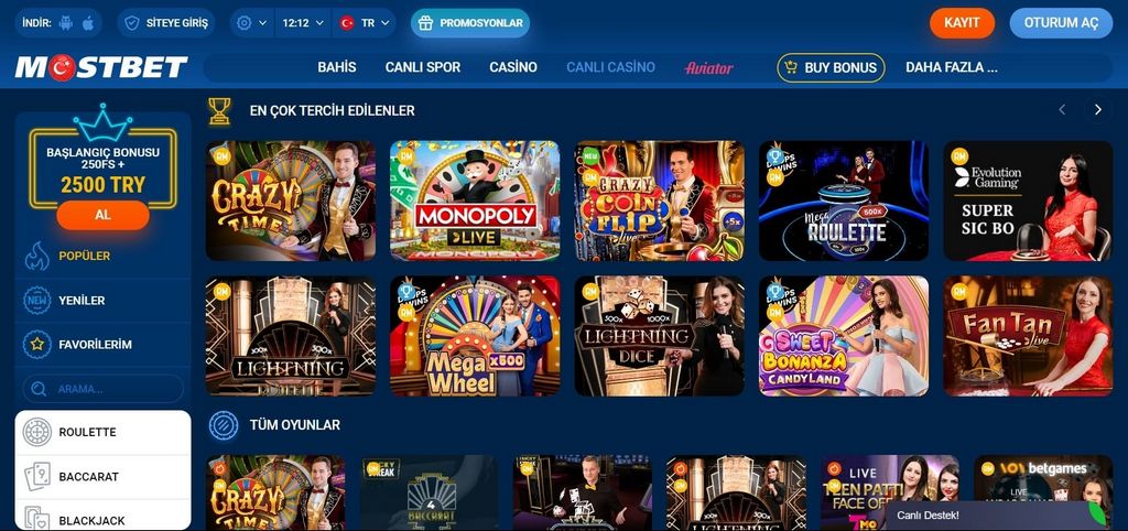 Recenze kasina Mostbet: Vše, co potřebujete vědět